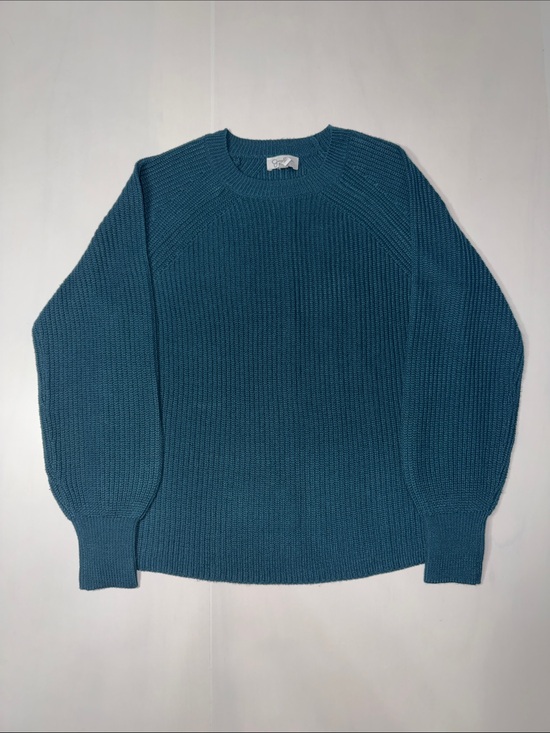 Jessica Simpson Sweaters - Jessica Simpson Womens Teal Knit Crewneck Sweater
